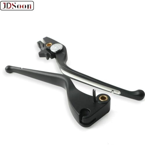 JDSOON 1 Pair Of Motorcycle Shallow Cut Brake Clutch Lever Set For Victory Hammer 8 Ball Sport Intl 2008-2015 Black