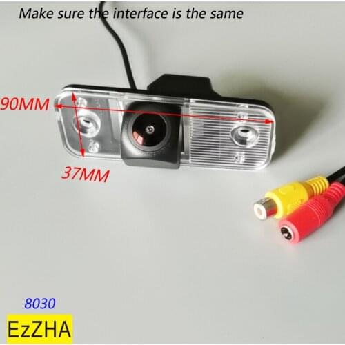 EzZHA HD Fisheye Rear View Camera For Hyundai Santa Fe (CM) SUV 2005-2012 Car Vehicle Reverse Parking Accessories
