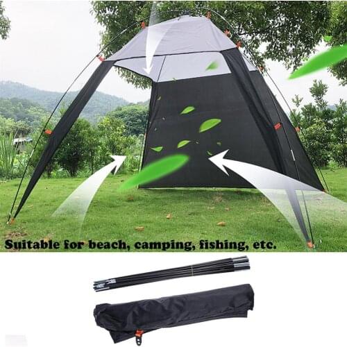 Lightweight Sun Shade Waterproof And Anti-UV Tent Outdoor Canopy Beach Shelter Ventilation Tent For Fishing Camping Travel Beach