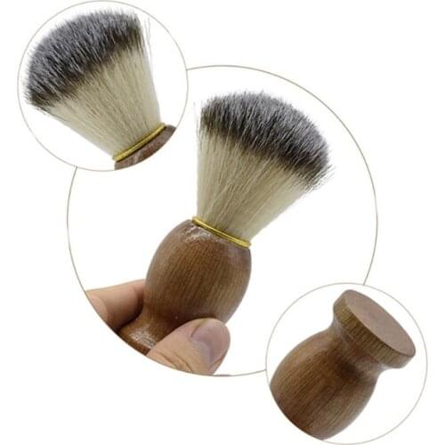 LP Vinyl Record Cleaner Wooden Handle Cd Player Turntable Cleaning Brush Tools 19QA