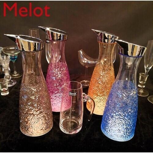 Fashion and Environment-Friendly Lead-Free Crystal Glass Red Wine Wine Decanter High-End Bar Liquor Divider Jug Cocktail Shake