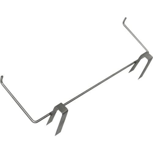 Stainless Steel Bee Hive Frame Holder Honeycomb Frame Beekeeping Accessories Equipment Honey Bee Hive Perch Side Mount Tools