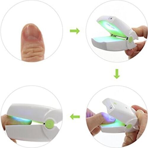 LLLT Low Level Laser Therapy Device For Toe Nails Fungus Remove Treatment No Pain No Side Effect Rechargeable Portable
