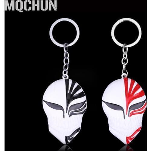 New Hot Anime Bleach Action Figure Keychain Metal Pendant Keychains Key Accessories Toy for Men Bys Alloy Jewelry -50