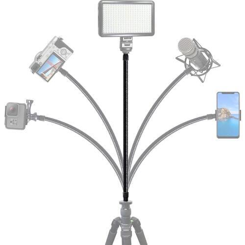 New design microphone gooseneck 330mm in black, 13" Microphone Gooseneck 5/8"-27 female to 5/8"-27 male adaptor