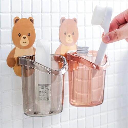 Ouliluye Wall Mounted Toothbrush Holders