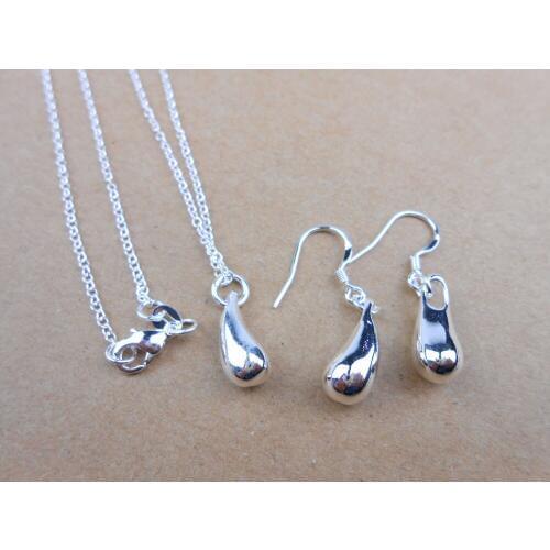 Two pieces of Turkish water droplets and earrings for African-American wedding jewelry festive gifts ladies