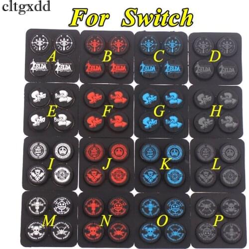 Cltgxdd Silicone Analog Controller Grips Cap For Nintendo Switch Controller NS Joy-con Controller Joystick cap