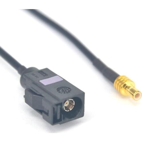 GPS Antenna Extension Cable Fakra A Female to SMB Male Pigtail Cable RG174 20CM