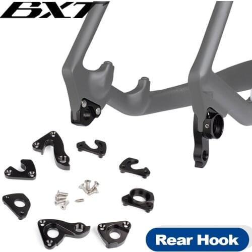 Cycling Rear Derailleur Hanger 135x9mm+142x12mm hook with axle thru Mountain Bike MTB Frame Lug Screws alloy Bicycle parts