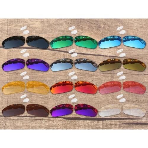Vonxyz 20+ Color Choices Polarized Replacement Lenses & Nose Pads for-Oakley Blender OO4059 Frame
