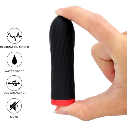 Sex Toys for Women G-spot 10 Speeds Female Masturbator Adult Products Mini Bullet Vibrator USB Charge Nipple Clitoris Stimulator