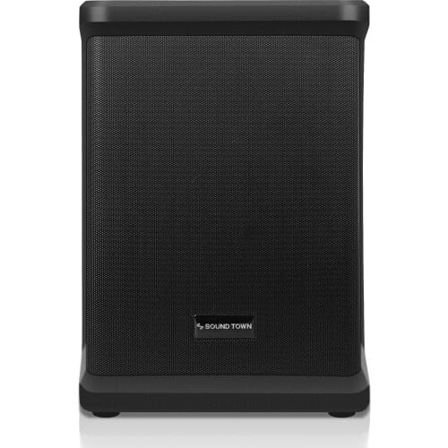 Sound Town Multi-position All-in-one Powered PA System with TWS Bluetooth, Rechargeable Battery (CARPO-S1)