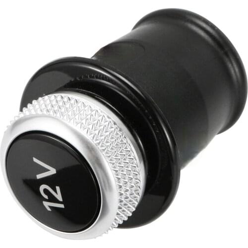 1Pc Black Hrome Plated Cigarette Lighter Plug Cover 4H0919311/4L0919311 Interior Parts for Audi A3 A6 A7 A8 Q5 Q7 RS7 8W0 8WD