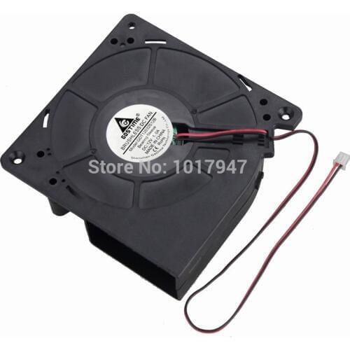 1 pcs Gdstime DC 12V 2 pin Dust Centrifugal Turbine Blower Exhausting Fan Turbo Exhausted 12cm 120mm x 32mm 12032s