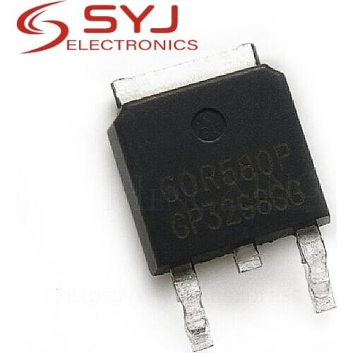 10pcs/lot MMD60R580P 60R580P 600V 8A TO-252 In Stock