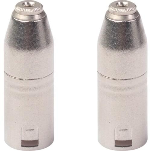 3.5MM Female to Big Three-Core Balanced XLR Male Audio Adapter for Mixer, Camera, Microphone, Audio Equipment