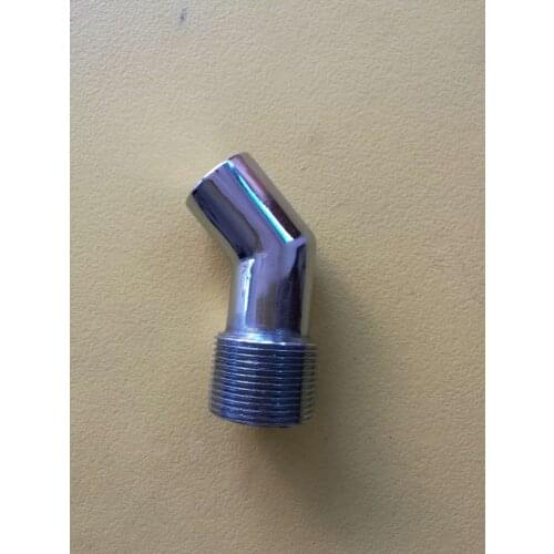Free shipping Curved B4c sandblast nozzles 45 degrees