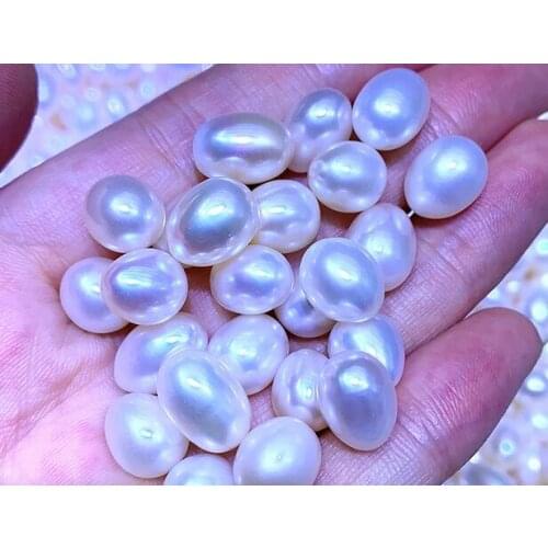 Noble jewelry pair Natural 10-12mm Japanese AKoya white pink pearl crystal zircon earring 925 Sterling Silver accessory