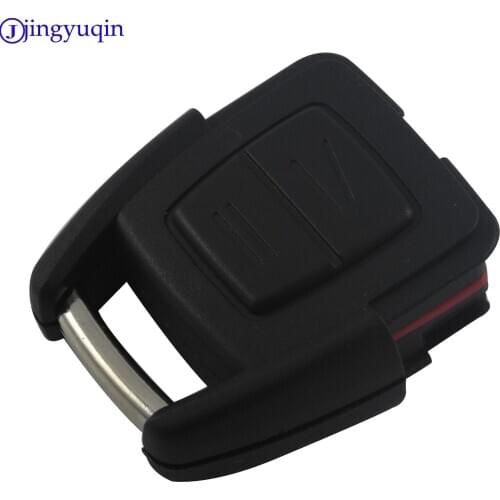 2 Buttons Remote Car Key Shell for Vauxhall Opel Astra Zafira Omega Vectra Uncut Blade Car Key Case Fob Key Cover Styling