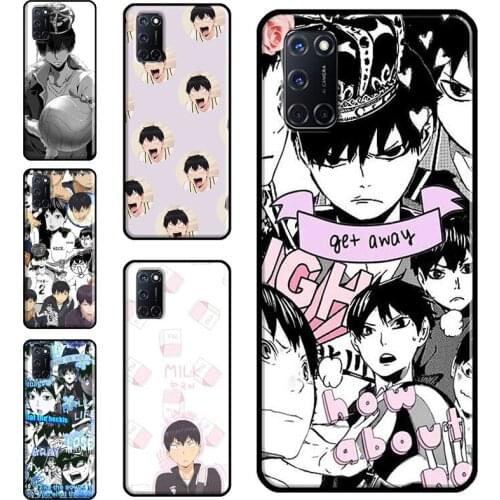 Kageyama Tobio Anime Haikyuu Case For OPPO A52 A72 A92 A83 A91 A93 A15 A3S A5S A1K F7 Reno2 Z A31 A53 A5 A9 2020 Cover