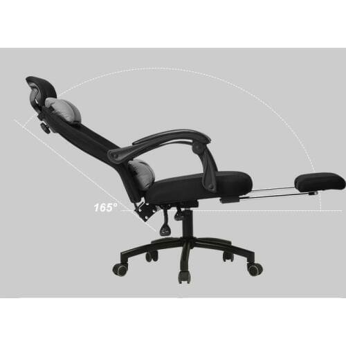 Computer chair. Household swivel chair, recreational chair. Net cloth seats