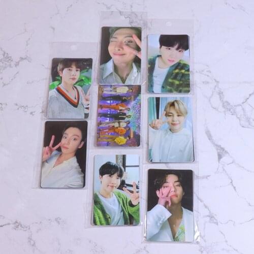 KPOP Bangtan Boys New Album BE Card Korea PVC Members LOMO Cards Premium Photocards Fans Collection JK SUGA V JIN RM JIMIN JHOPE