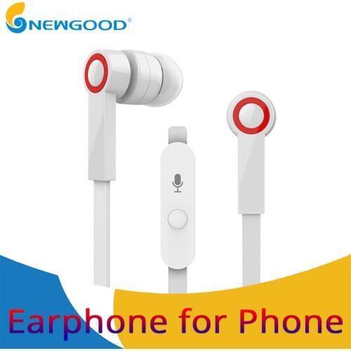 Earphones In-ear Stereo Earphone Headset 3.5mm with Mic Earbuds for iPhone SamSung Huawei Xiaomi Fone De Ouvido Android Phone
