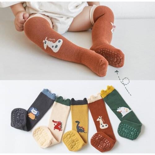 Wecute New Baby Socks for 1-3years Kids Warm Stockings for Autumn and Winter Dispensing Non-slip Kawai Cartoon Animals Child