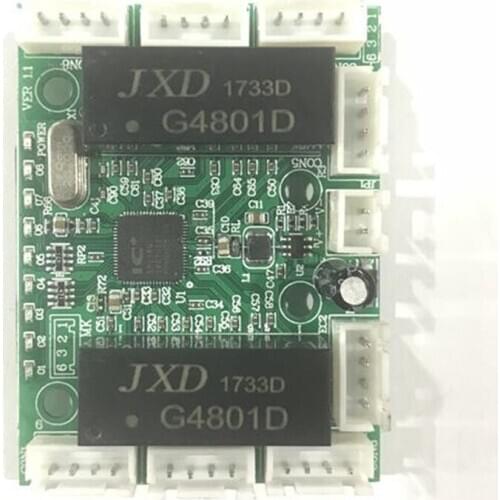 OEM mini module design ethernet switch circuit board for ethernet switch module 10/100mbps 5/8 port PCBA board OEM Motherboard
