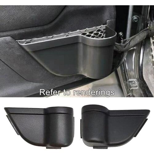 Front Door Pockets Inserts Organizer Net Replacement for Wrangler 2011-2018 JK