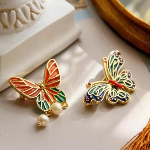 Броши бабочка на одежду Qiaoyue China At AliExpress