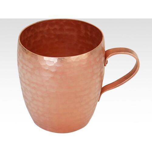 Hanmade thickened pure copper retro cup teacup purple copper beer water milk wine cup drinkware tableware mug