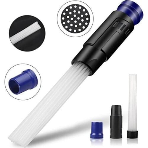 Universal Vacuum Attachment Dust Cleaning Sweeper Multifunction Small Suction Bubes Cleaner For Home Dust Dirt Cleaning Brush