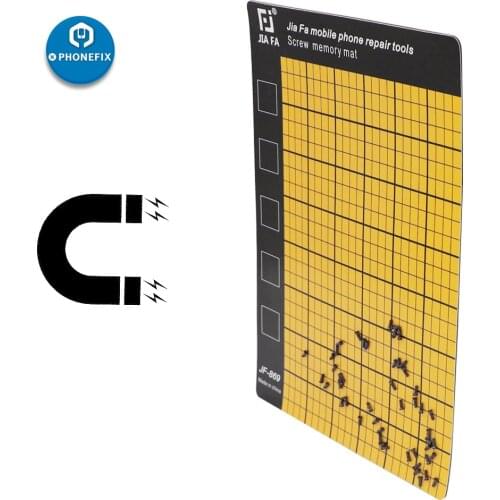 Universal Magnetic Pad for IPhone Repair Magnetic Screw Mat Memory Chart Work Pad for Prevent Small Electronics Losing Mat