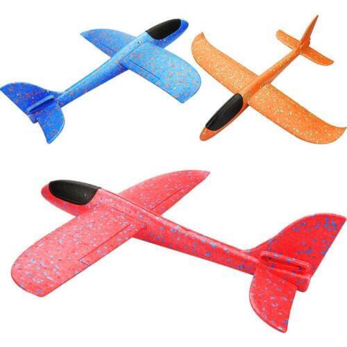 Fun Game Hand Throw Flying Glider Planes Toys for Children Foam Aeroplane Model Party Bag Fillers Flying Glider Plane Toys Game