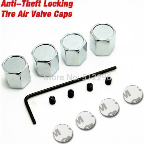 4Pcs Metal Hub Tire Tyre Valve Cap Valve Wheel Air Dust Cap Caps Car Badges Car Parts For Choose-LOGO #J-3699