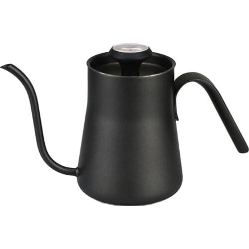 450ml Stainless Steel Pour Over Coffee Kettle Gooseneck Nozzle Fine Mouth Pot Dropshipping