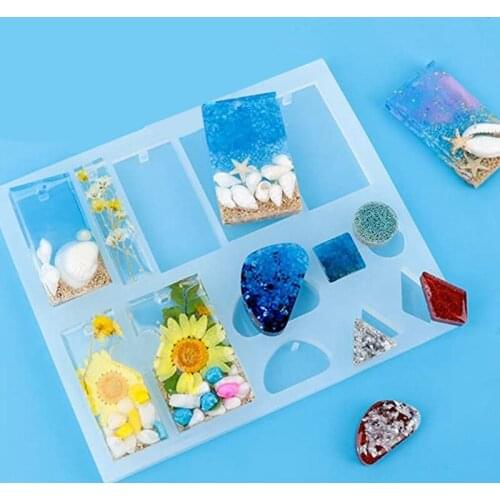 78 Pieces DIY Jewelry Silicone Casting Molds and Tools Set Silicone Molds for Resin DIY Jewelry Craft Making Set
