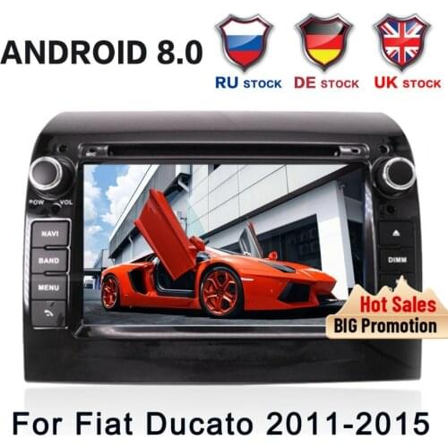 Android 9.0 Car Radio DVD Player GPS Multimedia Stereo For Fiat Ducato 2008-2015 Citroen Jumper Peugeot Boxer Video auto stereo