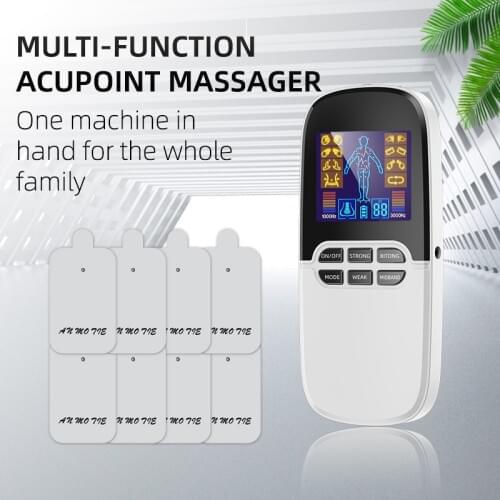 Dual Channel EMS TENS Unit Machine Muscle Stimulator EMS Electronic Pulse Massager Electric herald Tens Machine Acupuncture Body