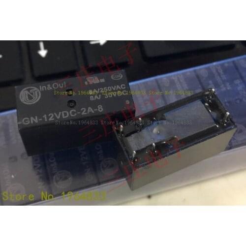 6 -8A GN-12VDC-2A-8 115F-2A-12V