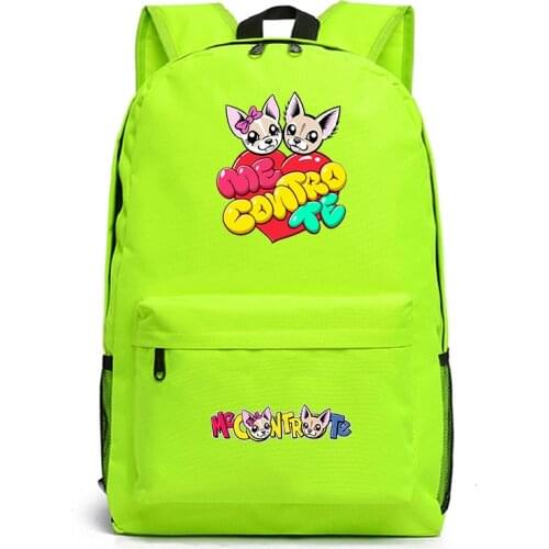 Canvas Mochila Me Contro Te Backpacks High Quality School Bagpack Beautiful Pattern Knapsack Boys Girls Cartoon School Bookbags