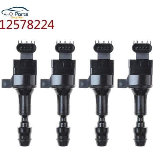 4Pcs 12578224 Ignition coil packs For CHEVROLET BUICK PONTIAC SATURN GMA SAAB 50081C 12578244 D516C UF491 D522C UF645 12629646