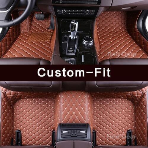 Customized car floor mats special for Toyota Prius V Alpha Prius+ C Aqua Camry Prado RAV4 Corolla Highlander high quality liners