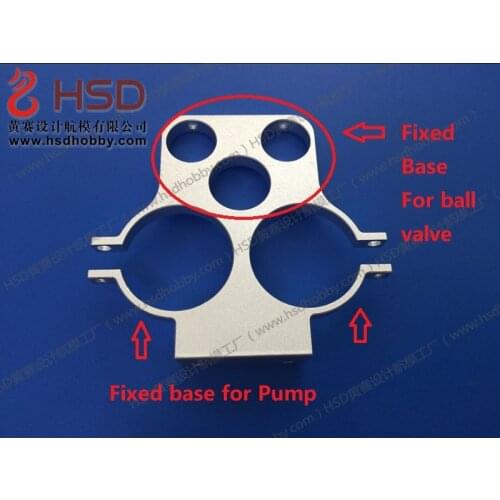 Metal Fixed Base for Pump Ball Valve Mount Of Turbine Engine SW60B