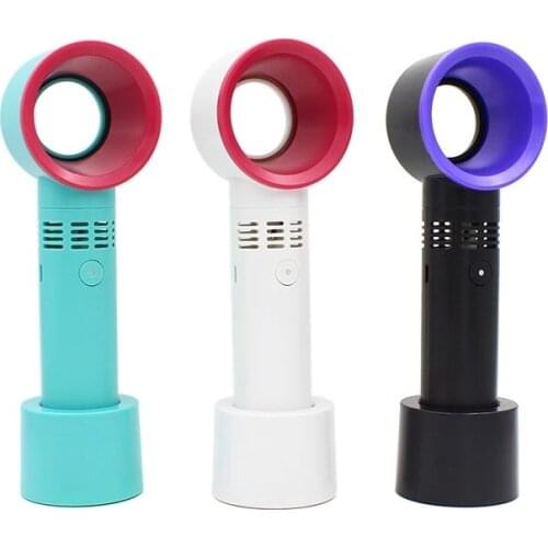 Mini USB Handheld Bladeless Fan Air Conditioning Blower Glue Lash Extension Tool Eyelashes Dedicated Dryer Makeup Accessories
