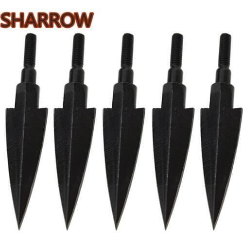 6/12Pcs 150Grain Archery Hunting Tips Metal Arrowheads Broadheads Screw-in Points For Bow Outdoor Training Shooting Accessories