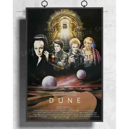 NJ502 DUNE Movie (1984) Sci Fi Classic 01 Wall Sticker Silk Poster Art Home Decoration