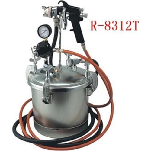 Original R-8312 Colorful Pneumatic Pressure Spray Paint Gun Air Spray Pressure Barrels Feeding equipment